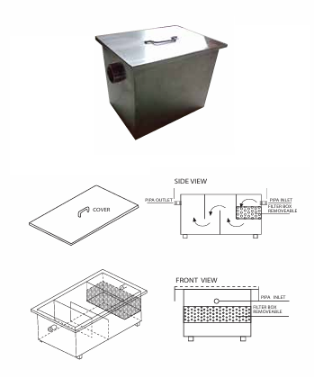Grease Trap Stainless Steel (Customized Product)